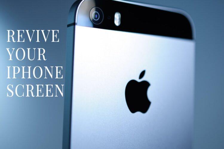 how to fix a black screen on iphone