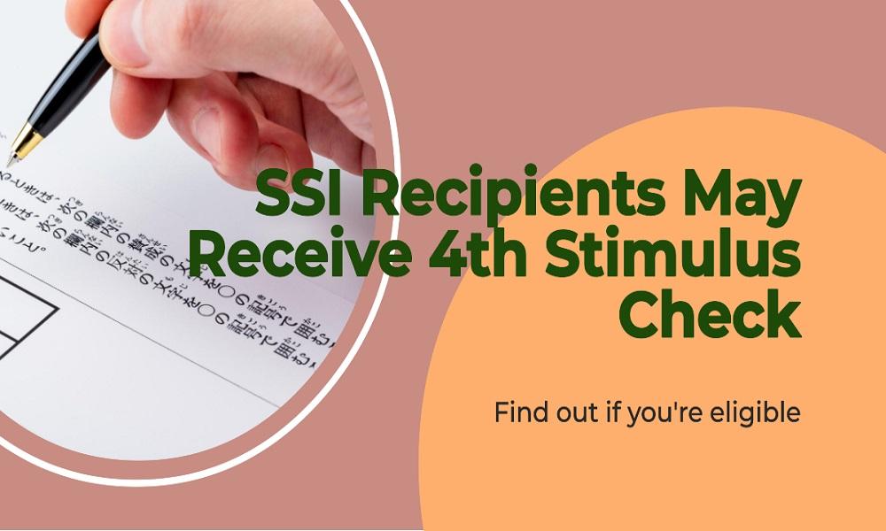 will ssi get a 4th stimulus check