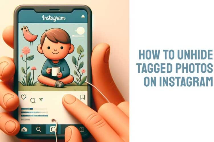 how to unhide tagged photos on instagram