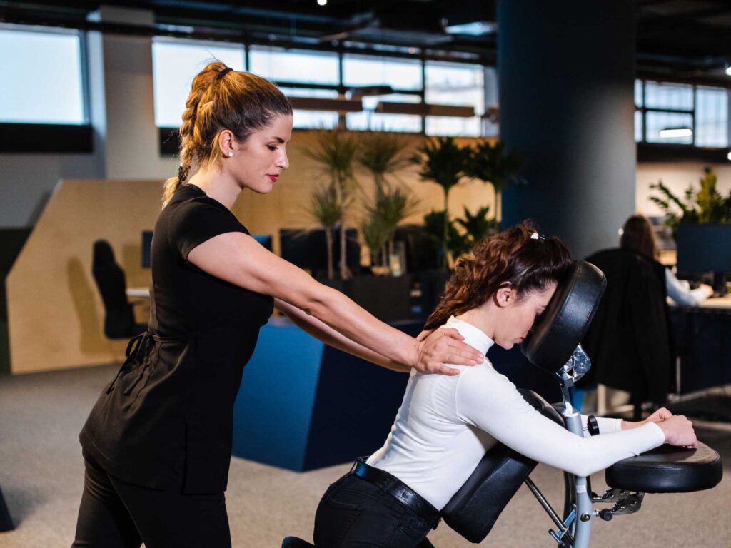 How Massage Therapy Boosts Workplace Productivity and Reduces Stress