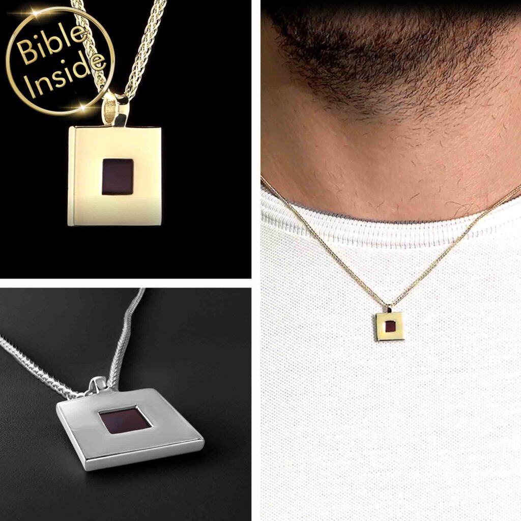 Bible Chain Jewelry Featuring Miniature New Testament Technology - My Nano Jewelry