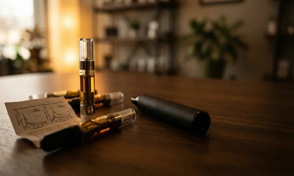 Why do ceramic coil THCA carts protect extract quality under heat?